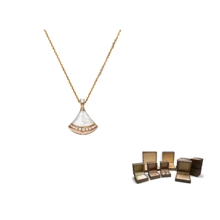 Унисекс-колье Bvlgari Divas' Dream, розовое золото