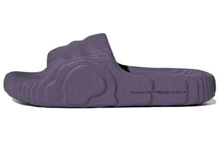 Женские шлёпанцы Adidas Adilette 22, фиолетовые