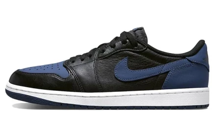 Мужские кроссовки Jordan 1 Retro Low OG, темно-синие