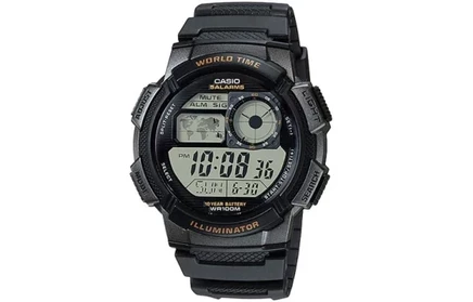 Мужские часы Casio Youth AE-1000W-1A, черные