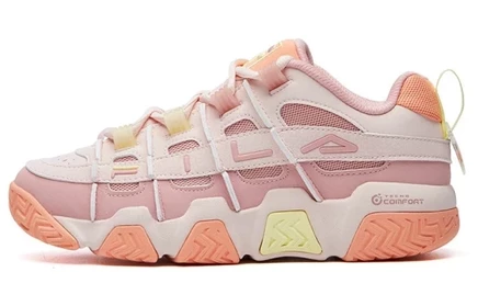 Женские кроссовки Fila Vintage, дымчато-розовые