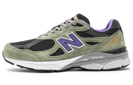 Мужские кроссовки New Balance 990v3, оливковые