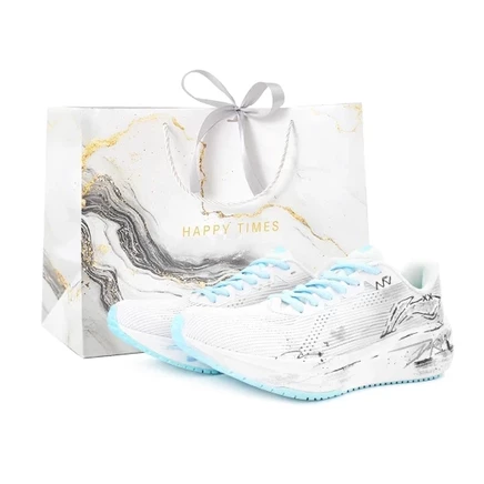 Мужские кроссовки Li-Ning Wu Yue 2.0, серо-белые