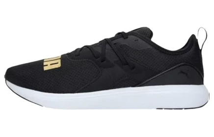 Кроссовки Puma Softride Cruise Bold, черно-золотые
