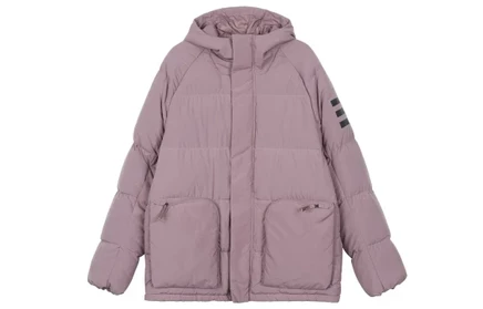 Мужской пуховик Adidas, красный