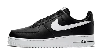 Мужские кроссовки Nike Air Force 1 '07, черно-белые