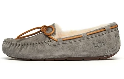Женские мокасины UGG Dakota, серые