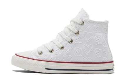 Кеды для девочек Converse Chuck Taylor All Star, белые