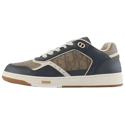 Мужские кроссовки Dior B27 Low, серо-коричневые