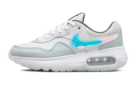 Детские кроссовки Nike Air Max Motif GS, бело-голубые