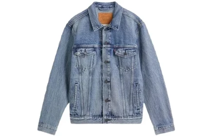 Мужская джинсовая куртка Levi's Skyline Trucker, синяя