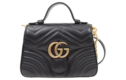 Женская сумка Gucci GG Marmont, черная