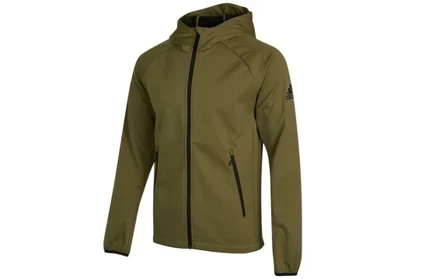 Мужская спортивная куртка Adidas GK8266, зеленая
