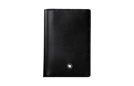 Мужская визитница Montblanc Meisterstück, черная