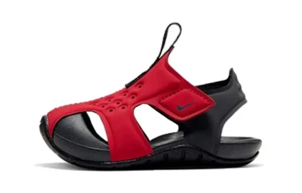 Детские сандалии Nike Sunray Protect 2, черно-красные