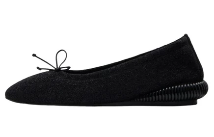 Женские балетки Lanvin Bumpr, черные