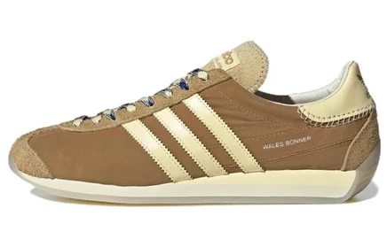 Мужские кроссовки Adidas Country x Wales Bonner, желтые