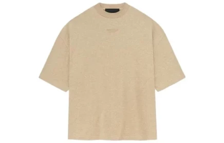 Мужская футболка Fear Of God Essentials, золотистая