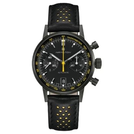 Мужские часы Hamilton Classic, черный циферблат