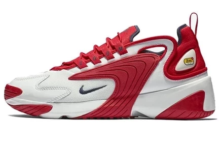 Мужские кроссовки Nike Zoom 2K, бело-красные