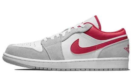 Кроссовки Jordan Air Jordan 1 Low SE, серо-красные
