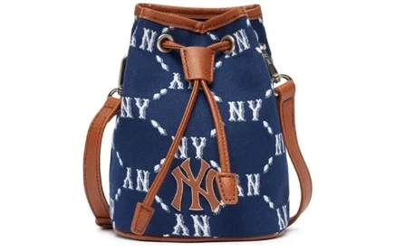 Унисекс мини-сумка MLB Monogram, синяя