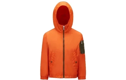 Куртка для мальчиков Moncler, оранжевая