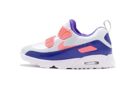 Кроссовки для малышей Nike Air Max 90, бело-сине-розовые