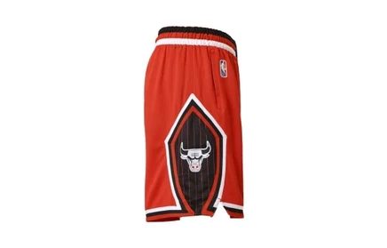 Мужские шорты Nike NBA Chicago Bulls Dri-FIT, красные