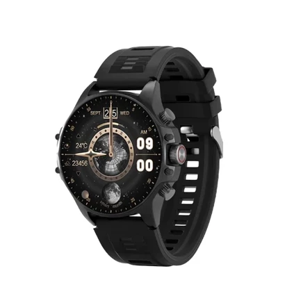 361° Smart Watches Bluetooth Connection Unisex 黑带黑壳