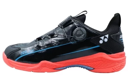 Унисекс-кроссовки Yonex 88D 2 для бадминтона, черно-красные