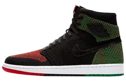 Мужские кроссовки Jordan 1 Retro High Flyknit, разноцветные