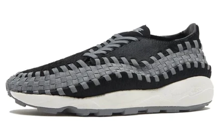 Женские кроссовки Nike Air Footscape Woven, черно-серые