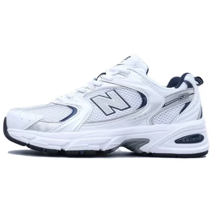 Мужские кроссовки New Balance, беговые, серебристые