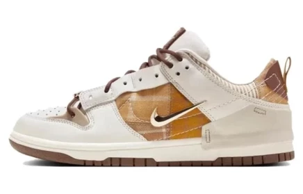 Женские кеды Nike Dunk Low Disrupt 2, бело-коричневые