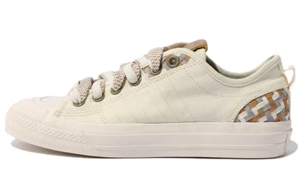 Кеды Adidas Originals Nizza RF, кремовые