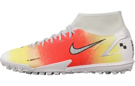 Бутсы Nike Mercurial Superfly 8, оранжево-желтые