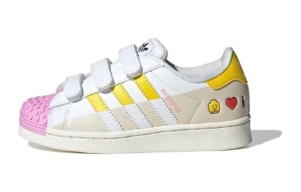 Детские кеды adidas Originals Superstar, бежевые