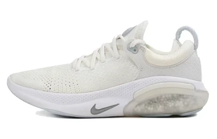 Женские кроссовки Nike Joyride Run Flyknit, бело-серебристые