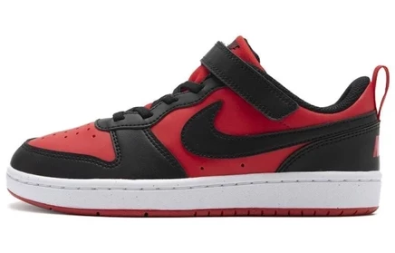 Детские кеды Nike Court Borough Low, черно-красные