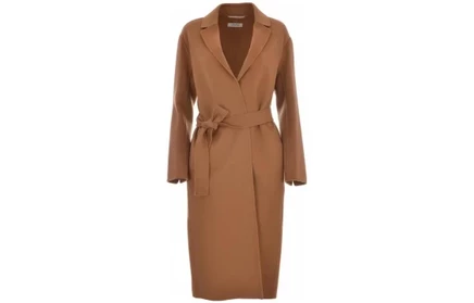 Женское пальто S. Max Mara, коричневое
