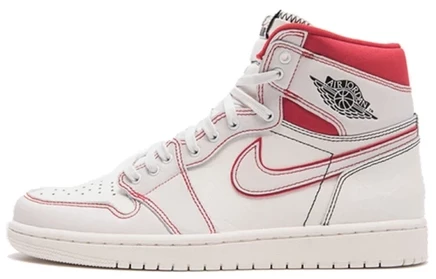 Мужские кроссовки Jordan 1 Retro High, Phantom Gym Red