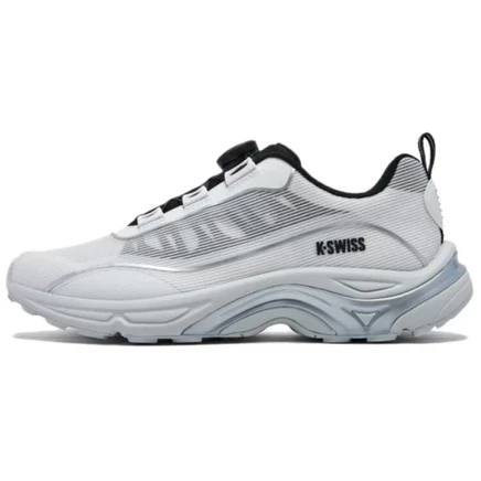 Кроссовки беговые мужские K-Swiss 189-Wimbledon White/Pure Black/Dreamy Silver 189-wimbledon white/pure black/dreamy silver