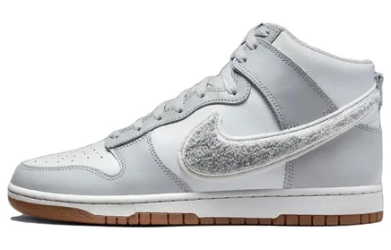 Мужские кроссовки Nike Dunk High Chenille, серые