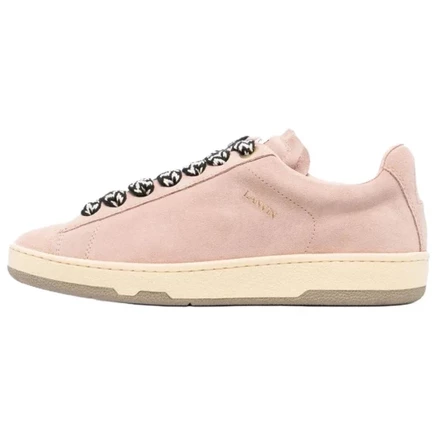 Мужские кроссовки Lanvin с логотипом, розовые