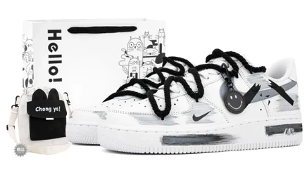 Унисекс кроссовки Nike Air Force 1 Low, серые