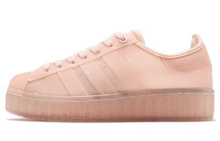 Женские кроссовки adidas Originals Superstar Jelly, розовые
