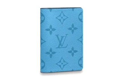 Кошелек Louis Vuitton Pocket Organizer, джинсовый