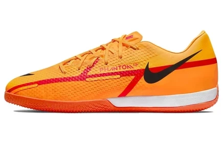 Футбольные кроссовки Nike Phantom GT2, оранжево-черные