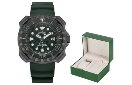 Мужские часы Citizen Eco-Drive с резиновым ремешком